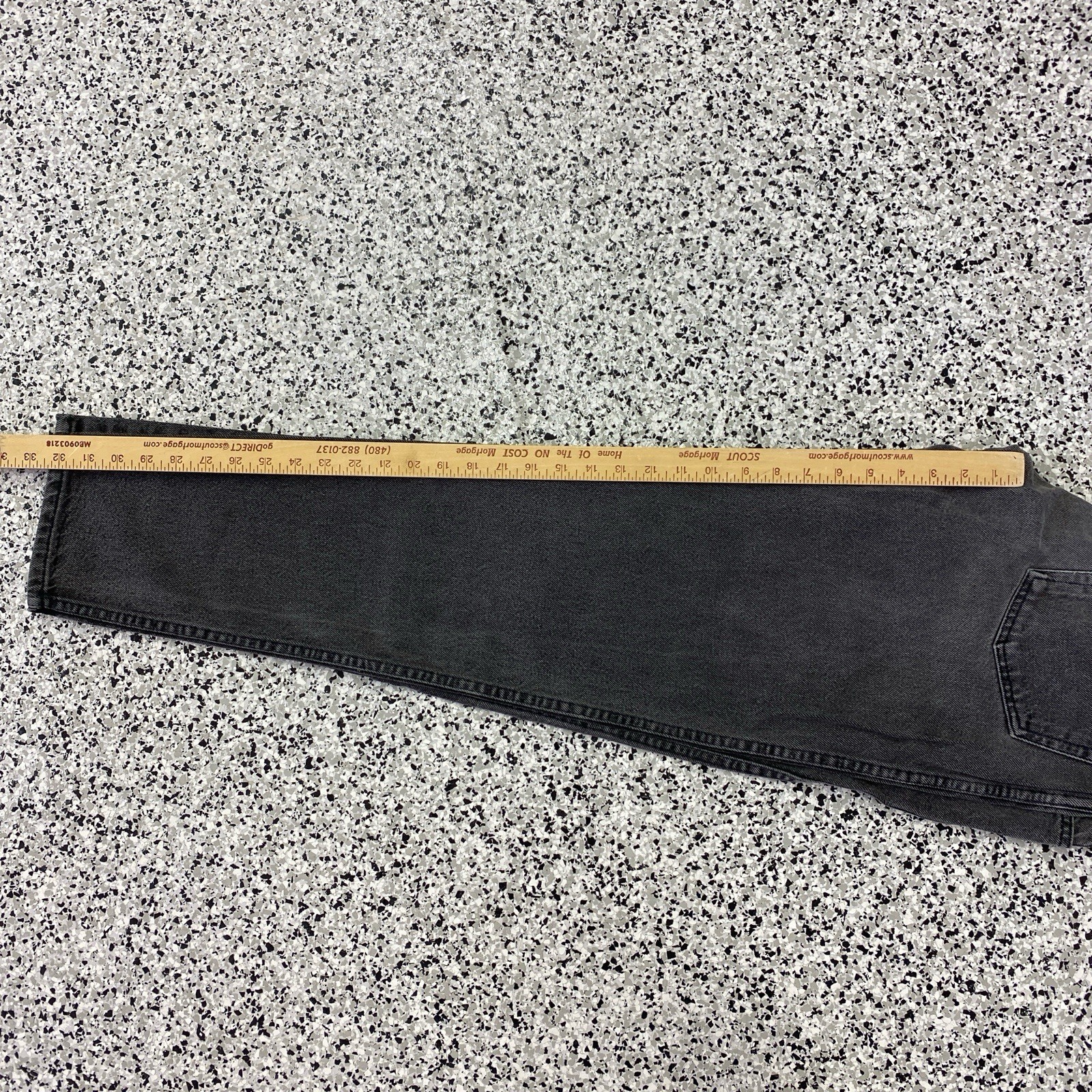 Vintage Guess High Rise Black Jeans Sz 28(25×32) Women’s 90s USA Made