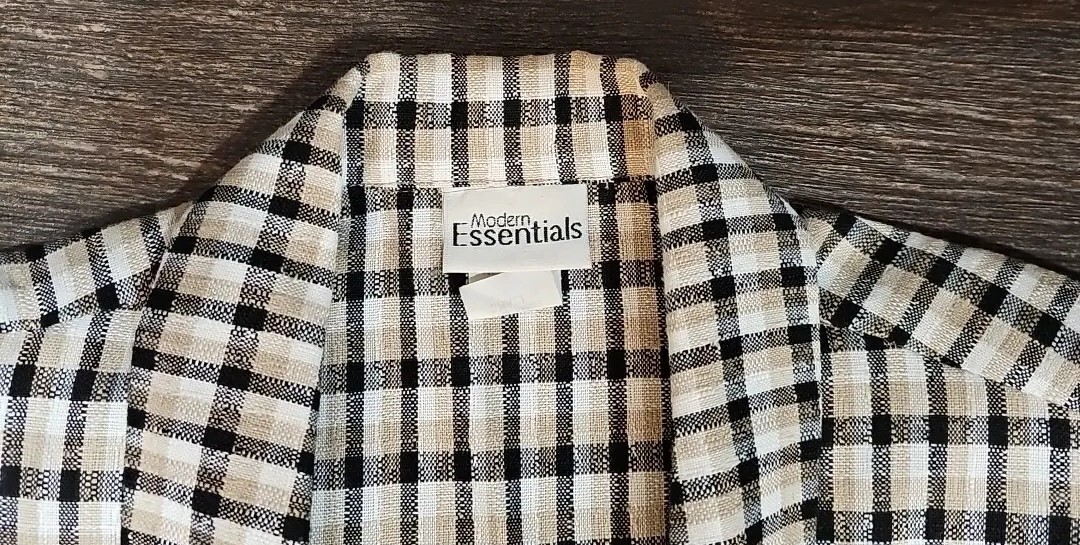 Vintage „Modern Essentials” women’s derss jacket, size S. loose fit