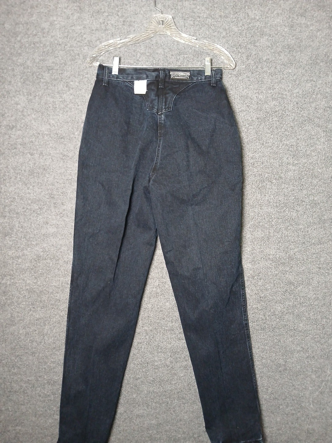 Vintage 90s Rocky Mountain Clothing Co Jeans NWT Black Bareback High Rise 9/10
