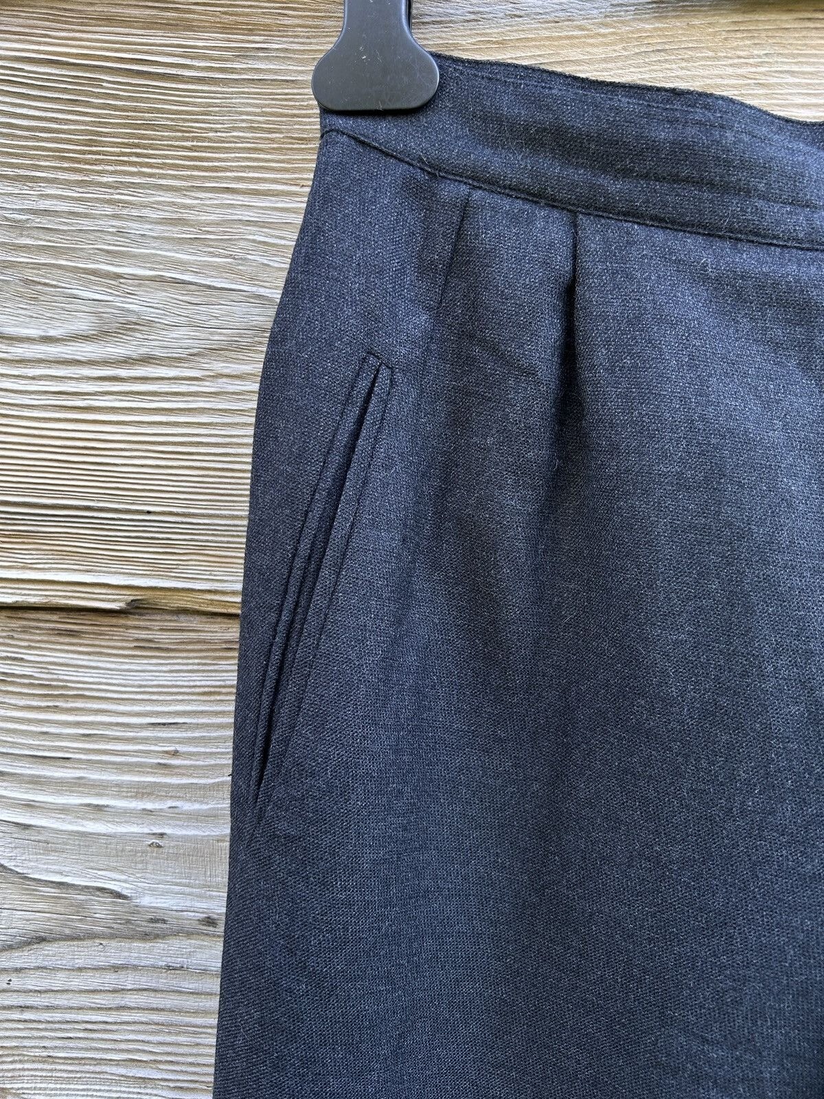 80s Vintage Loewe Madrid 1986 Wool Casual Trousers Pants Size 40
