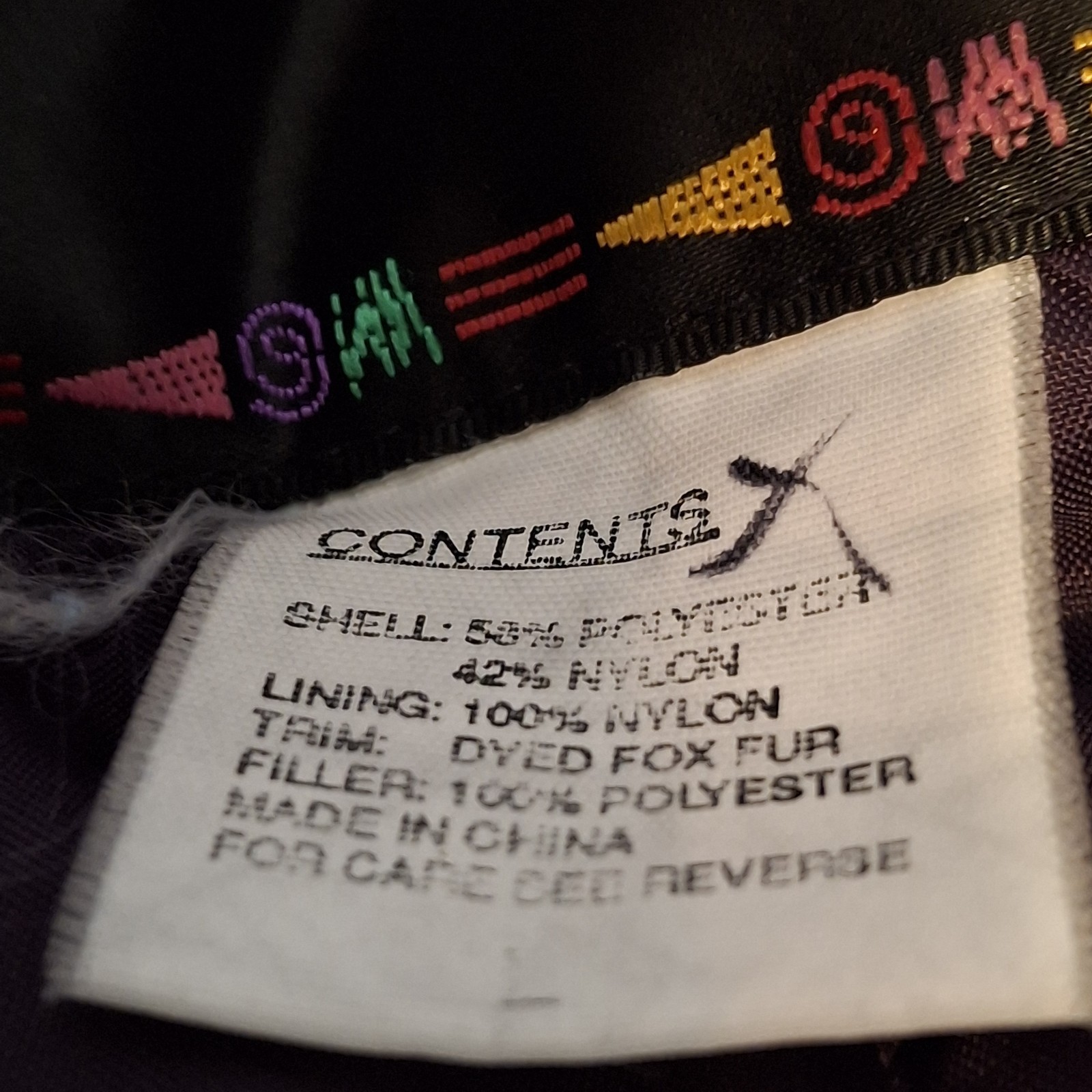 VTG 90’s Mainframe Burgundy 3x/4x Woman’s Parka Jacket with Dyed Fox fur hood