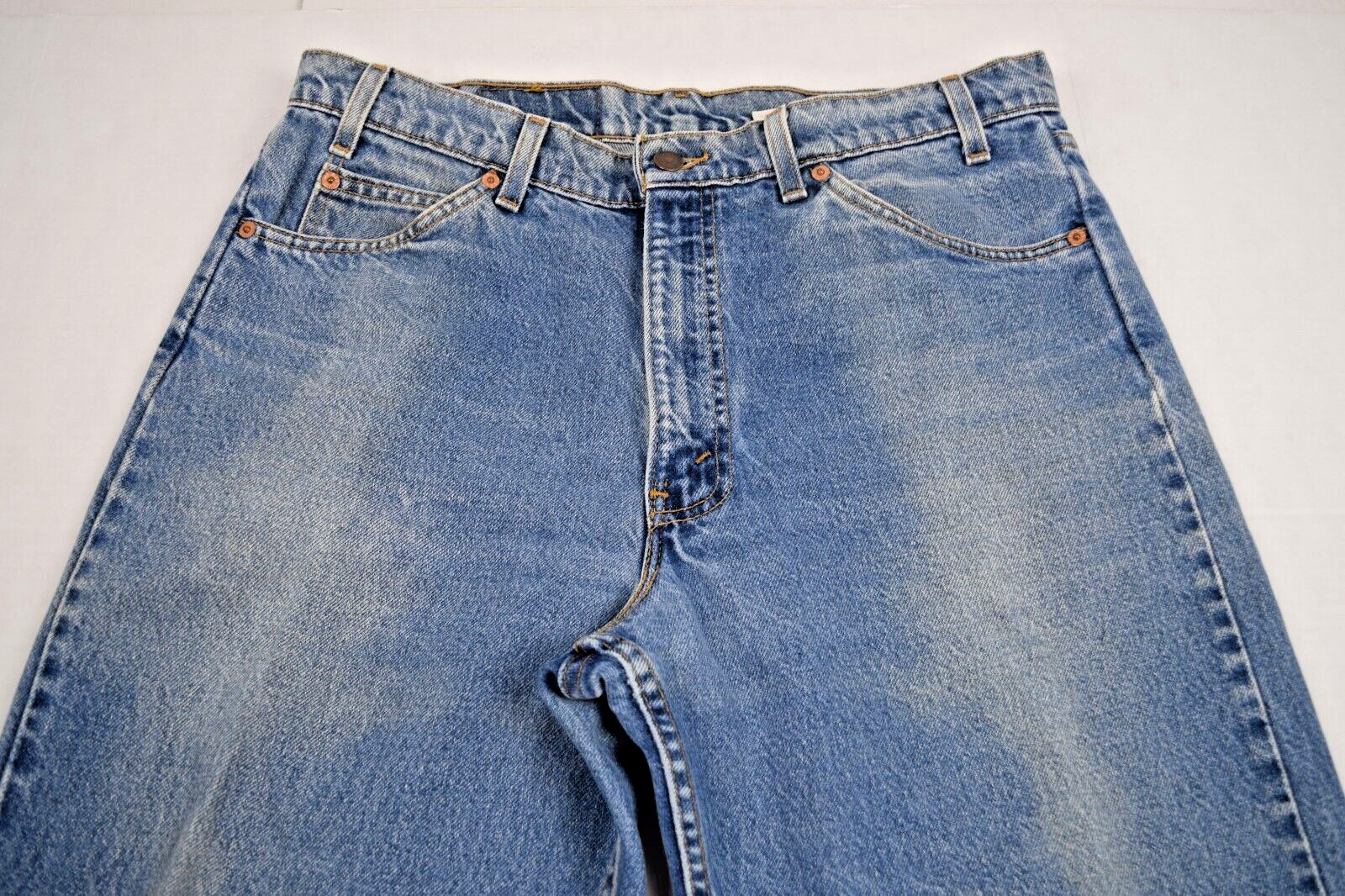 Vintage Levis 550 Fade Jeans Relaxed Actual 33 x 30 90s Made USA c.1997