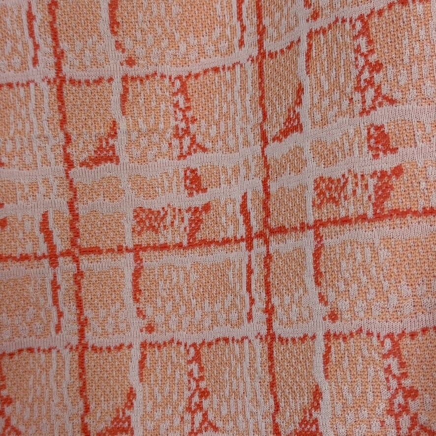 Vintage Pants Suit Medium Orange 2 Piece Set Blazer Jacket Retro