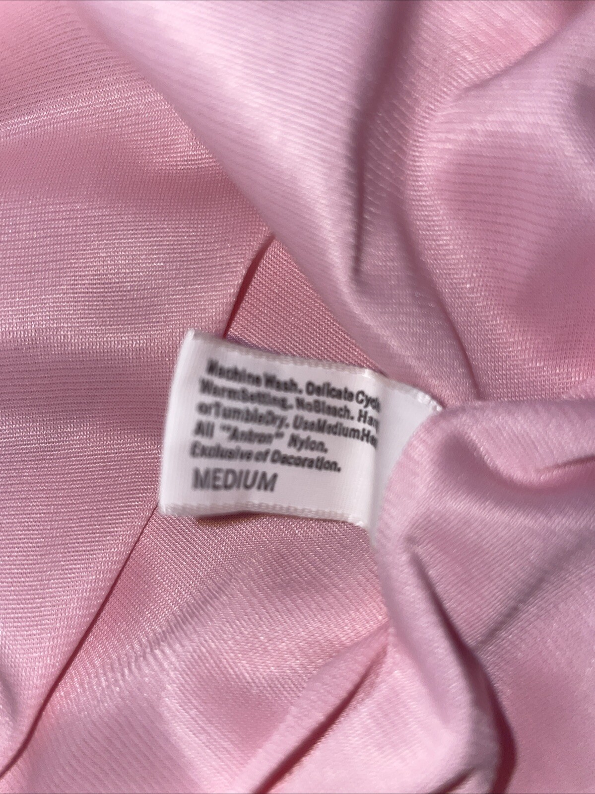 Vtg Sissy PINK Gown Nylon Maidenform Woman’s M TONS of RUFFLES Long Nightgown