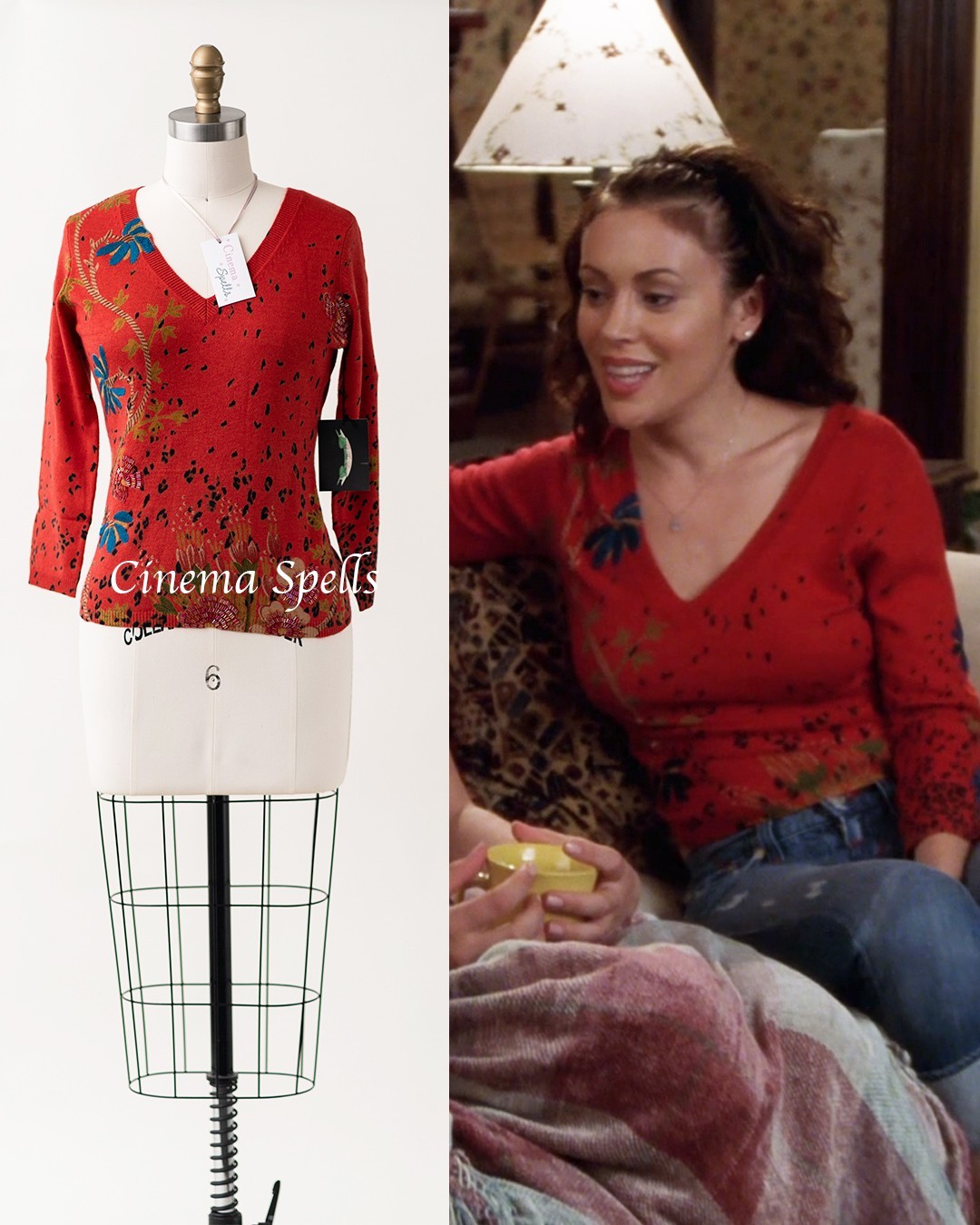 Phoebe Halliwell Charmed Silk Cashmere Sweater — New With Tags (XS–L)