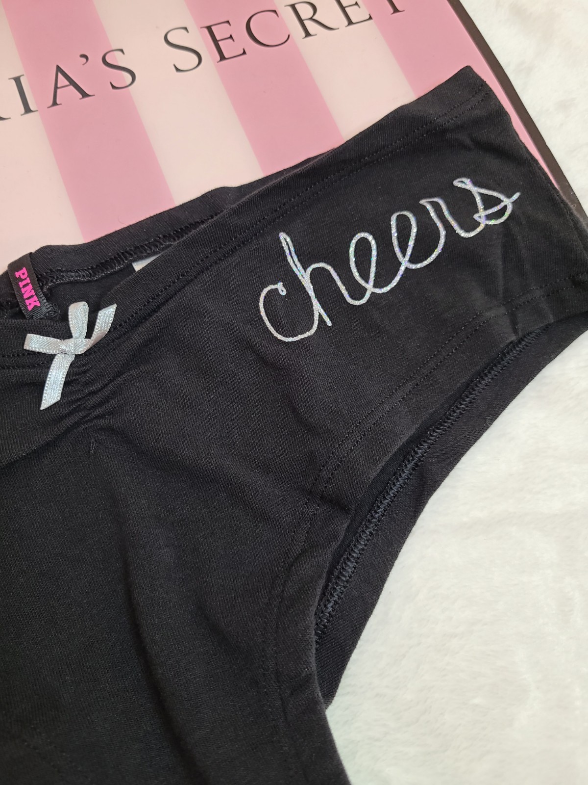 Y2K VS PINK 2013 Extra Low Rise Cotton Cheekster Panty Size M