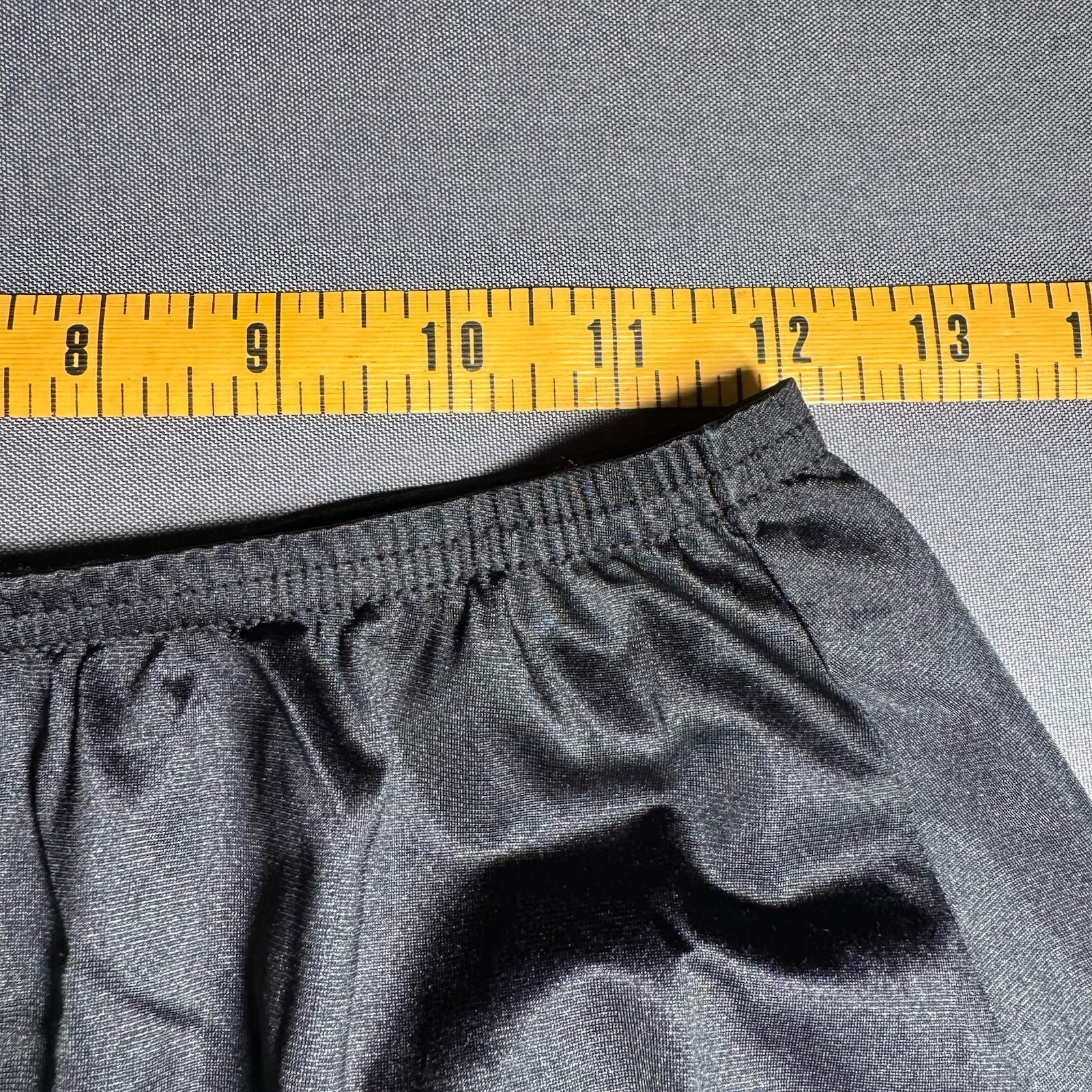 Vintage Vanity Fair Womens Black Maxi Skirt Slip Tricot Nylon Size M Lace Hem