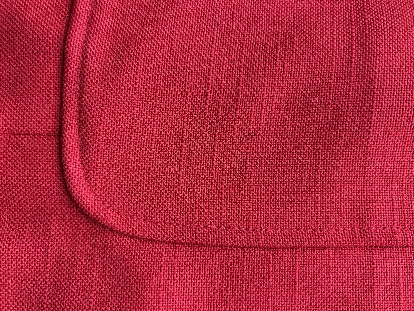Vintage 80s Brooks Addition Vibrant Red Blazer Corporate Power Suit Jacket 9/10