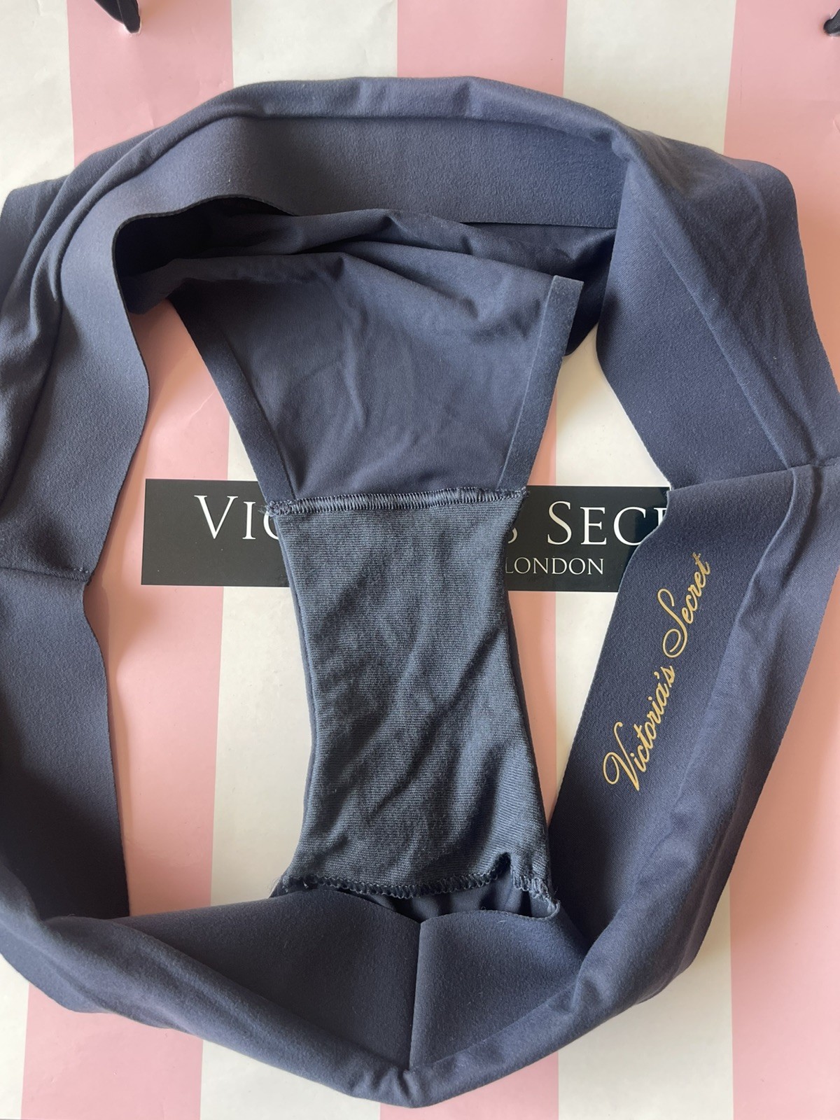 NWT 2019 Victoria’s Secret Brazilian Panty, Dark Gray, Small