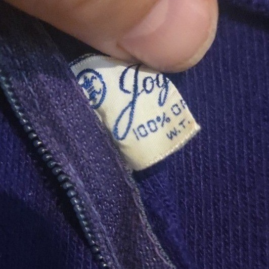 Joyce Lane Vintage Purple Quarter Zip, Acrylic Mock Neck Sweater, Woman’s Small