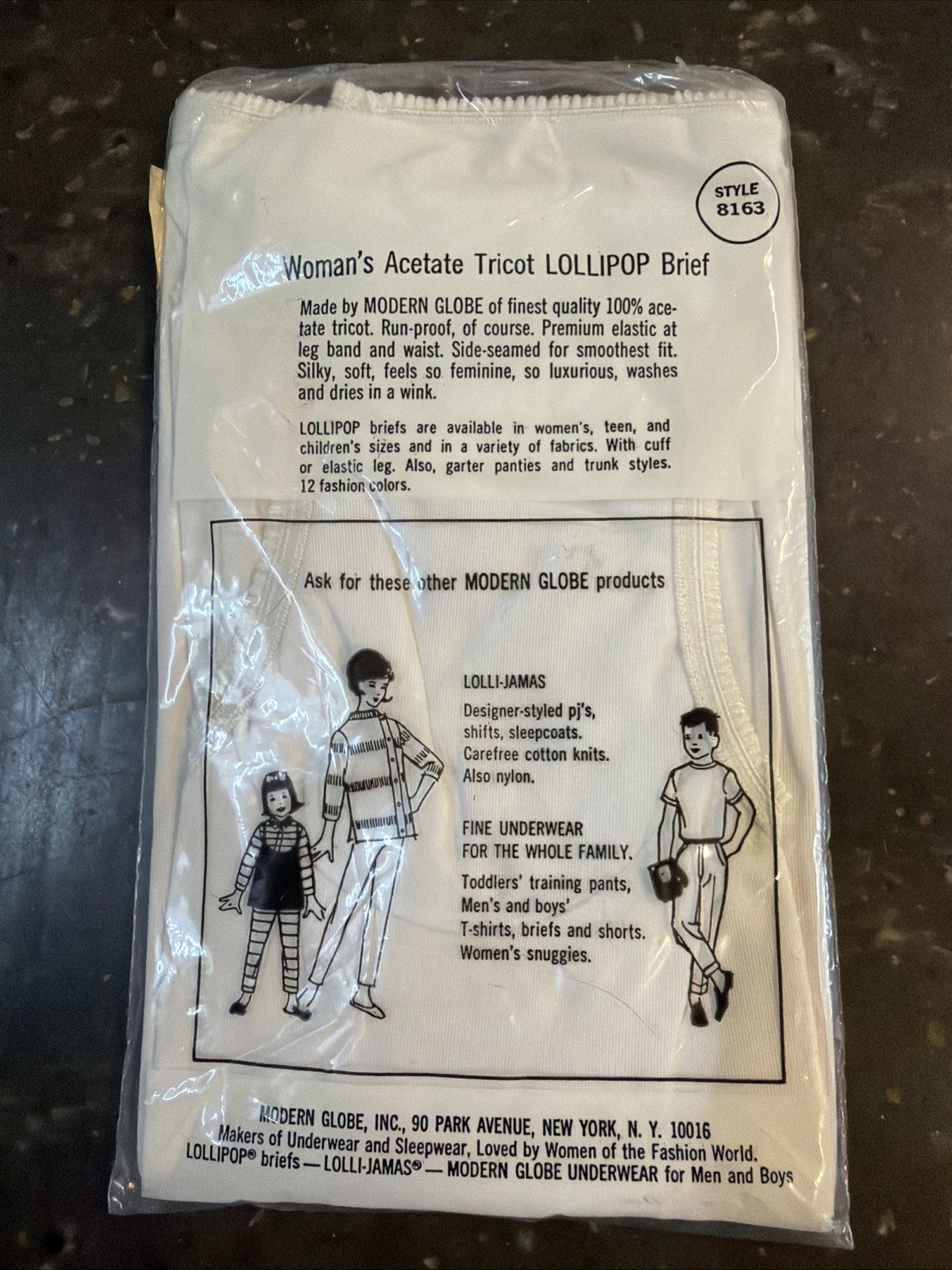 Vintage Modern Globe Lollipop Underwear