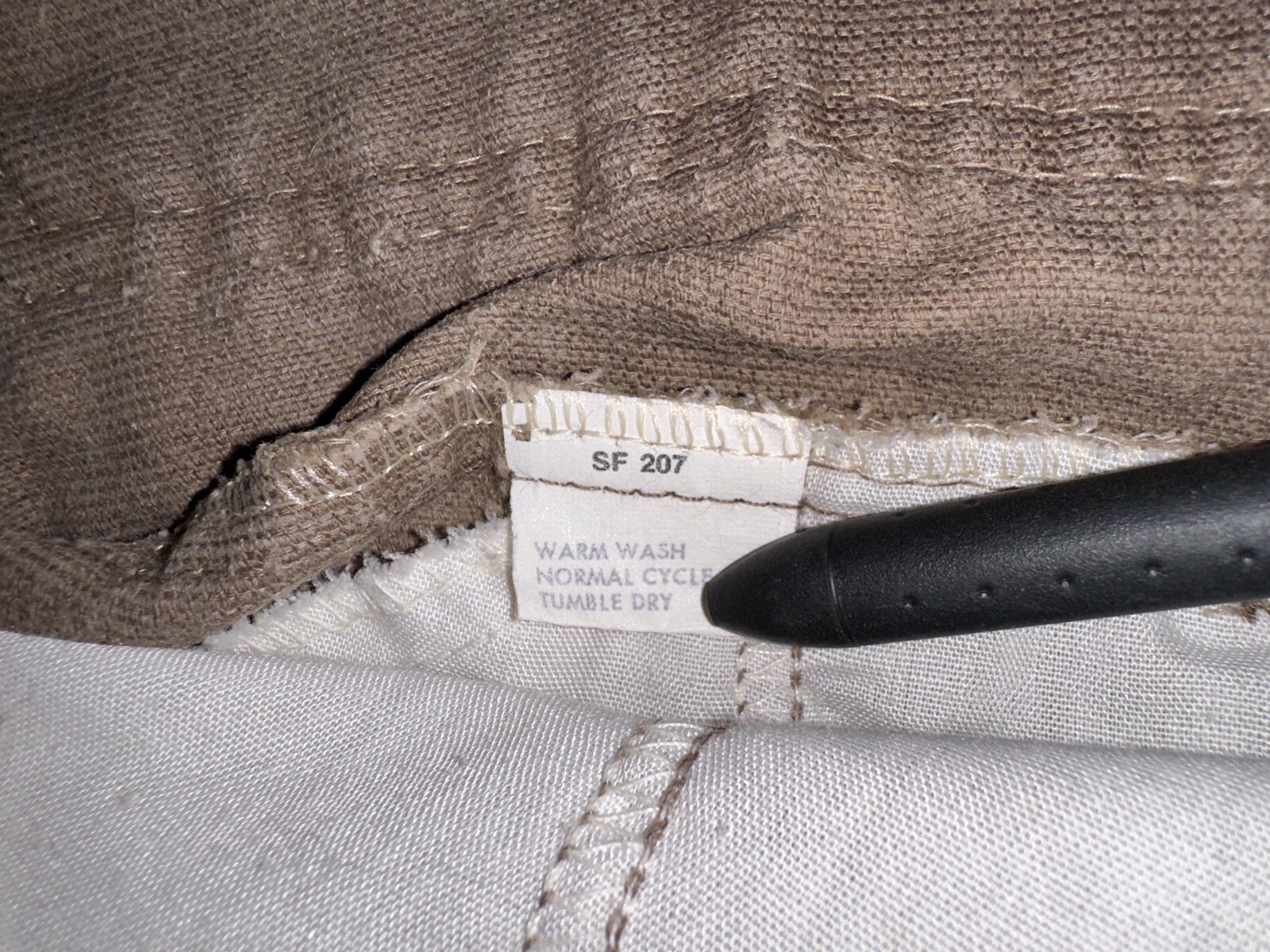 Vtg 70s Levis 519 Corduroy Pants USA Made Talon 42 Zipper Velour Feel 34×32