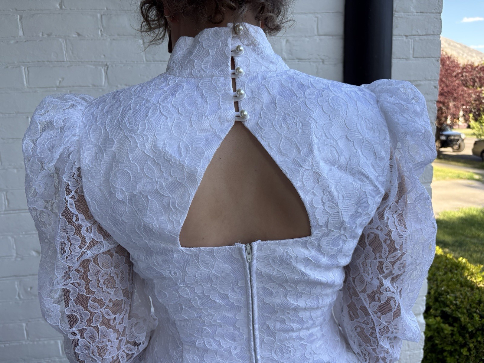 Vintage NWT Wedding dress western attitude by Lilia Smith size 11/10 PERFECT