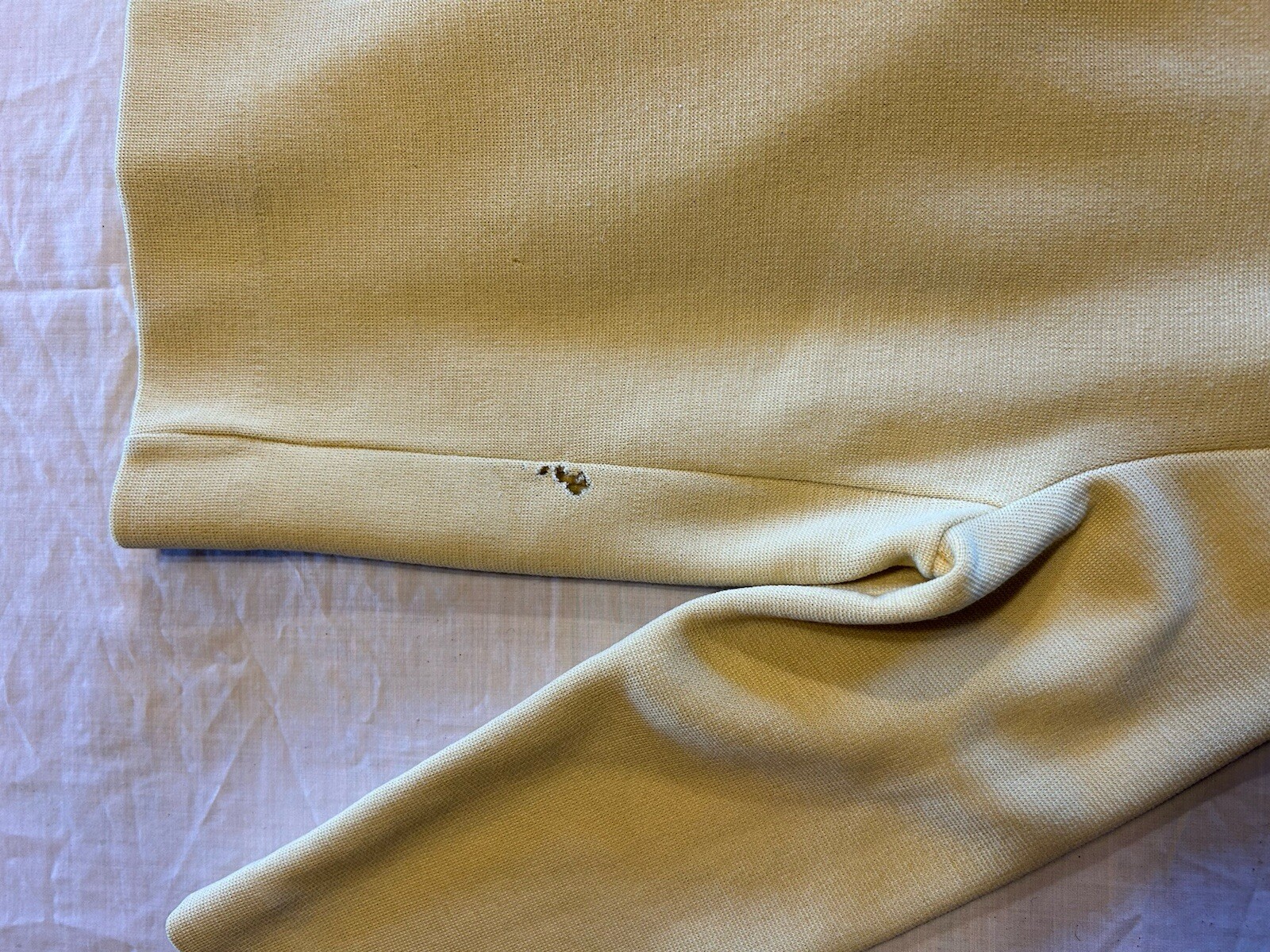 Striking Vintage 50s 100% Wool Butter Yellow Dress & Jacket Set 1950s Dress Suit