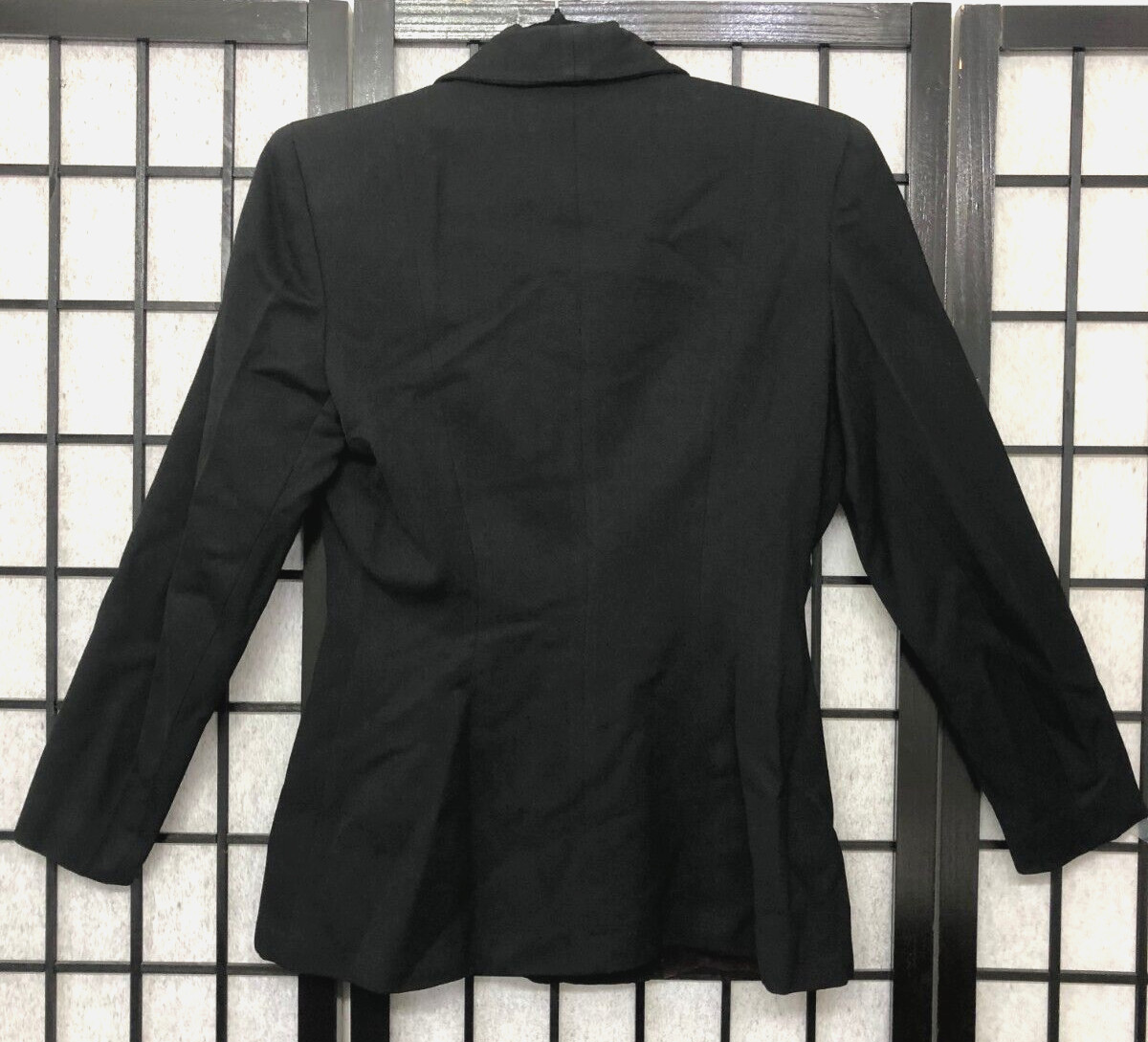 Vintage Union Made Black Wool Jacket Blazer XS Rippe’s Danville Virginia