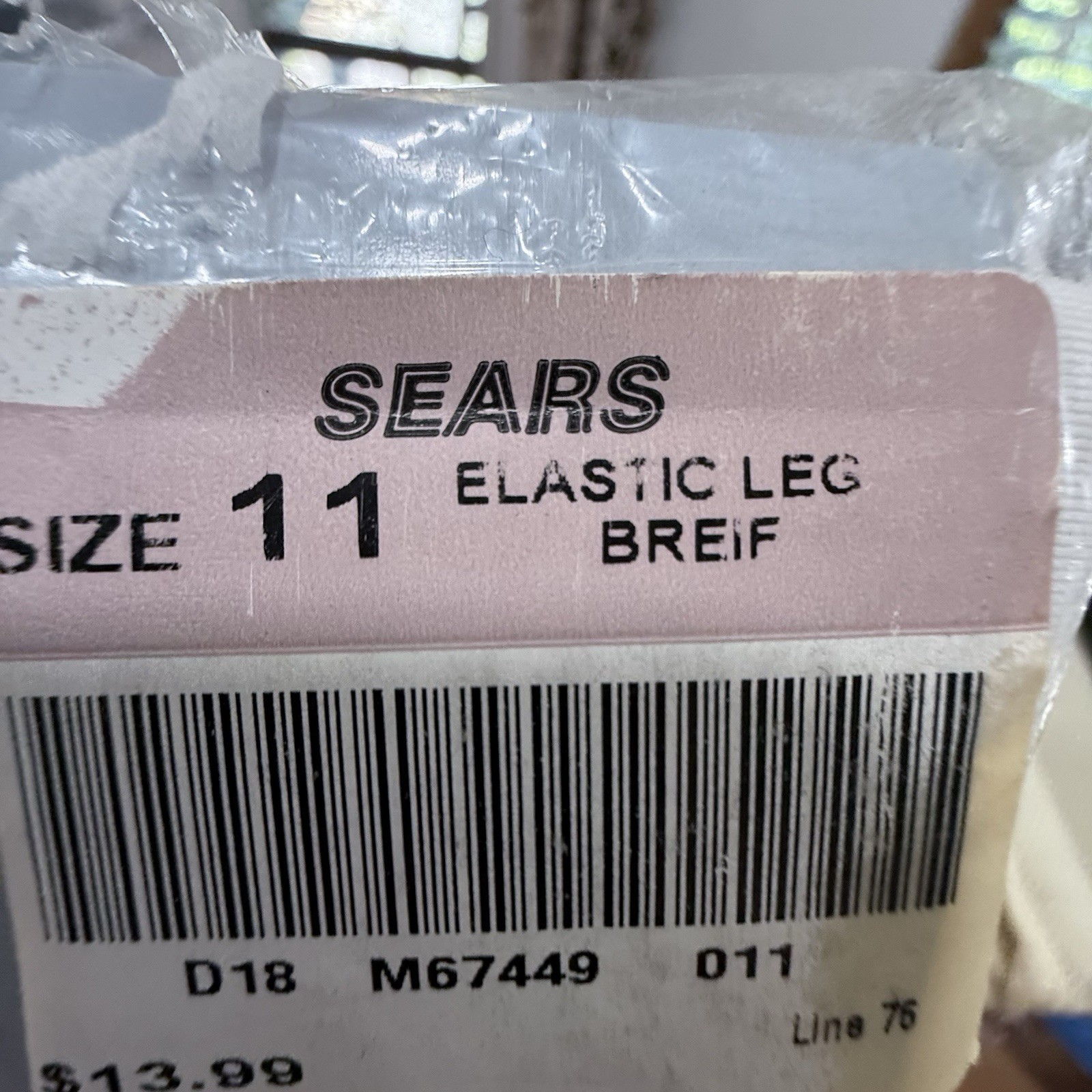 Vintage Granny Underwear SEARS Size 11 In Original 3 Package Acetate Tricot