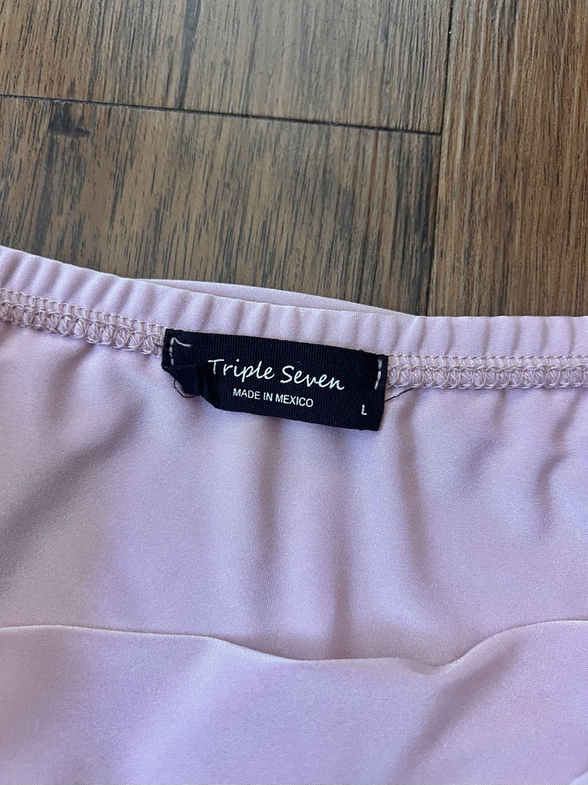 Vintage Y2K Tube Dress Large Pink Ruched Skort Shorts Flare Club Cyber Rave