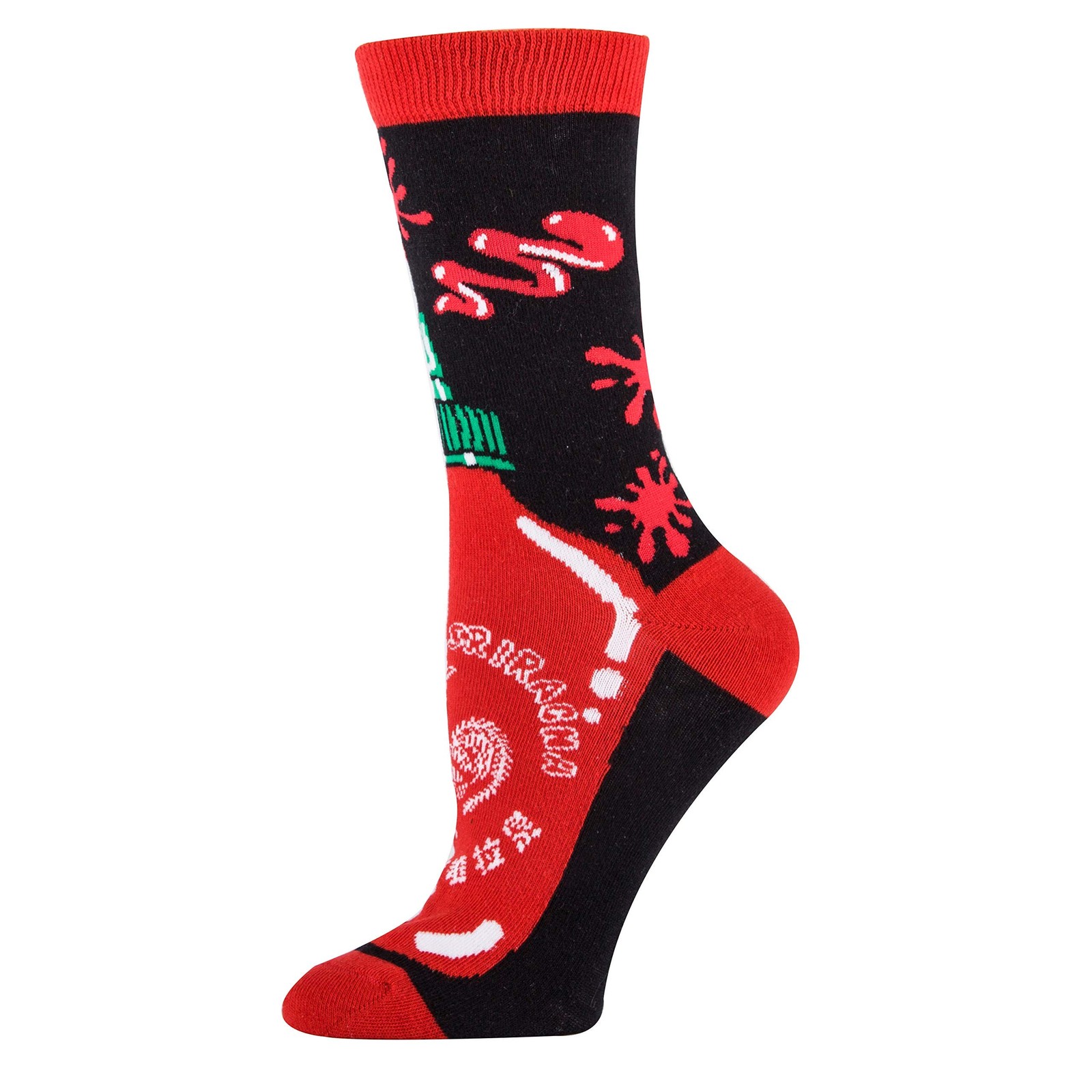 Oooh Yeah Women’s Crew Funny Novelty Socks Awesome Sauce 5-10,