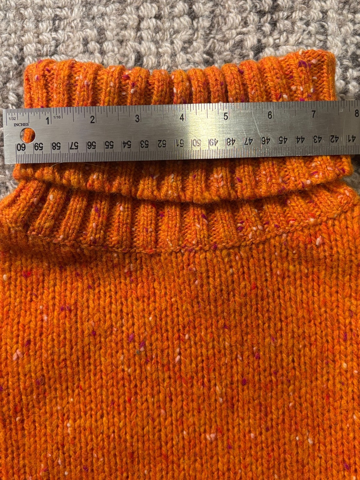 Vintage J. Crew Clifford & Wills 100% Wool Cable Knit Turtleneck Women’s Large L