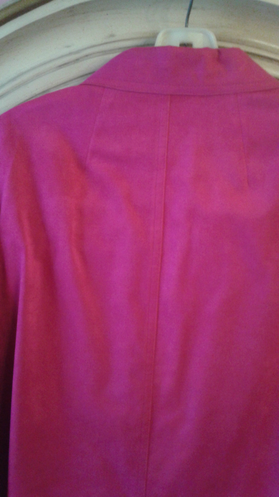 Count Romi Ultra Suede Pink Skirt Suit SZ 16