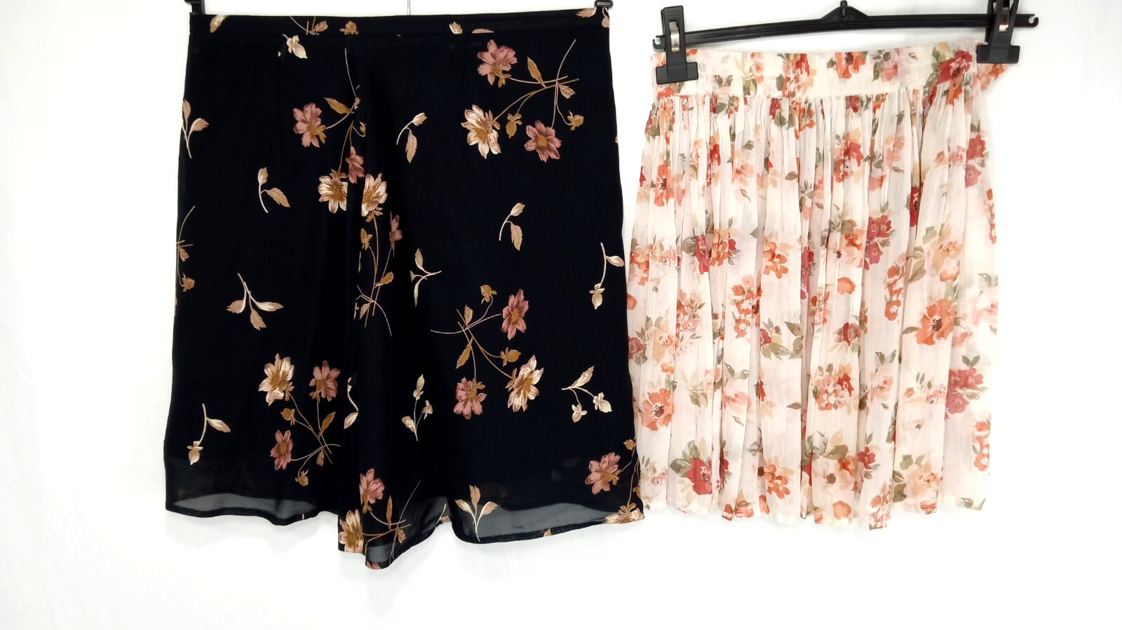 vintage 1990’s New Fast & Waltex pair Cottagecore sheer floral Women’s Skirt M