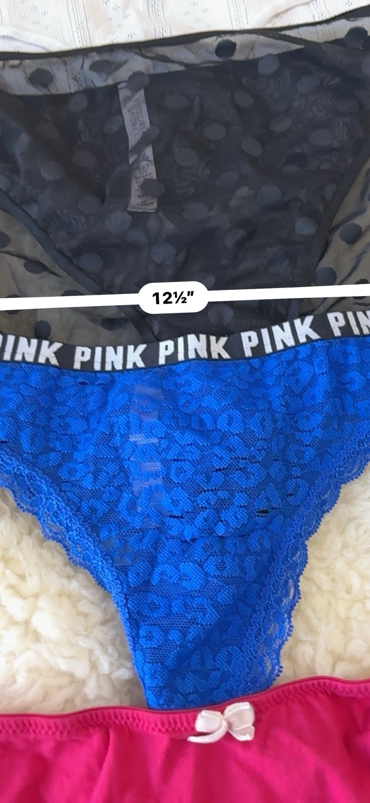 Vintage Lote 10 Pink/victoria Secrets Pantis #092