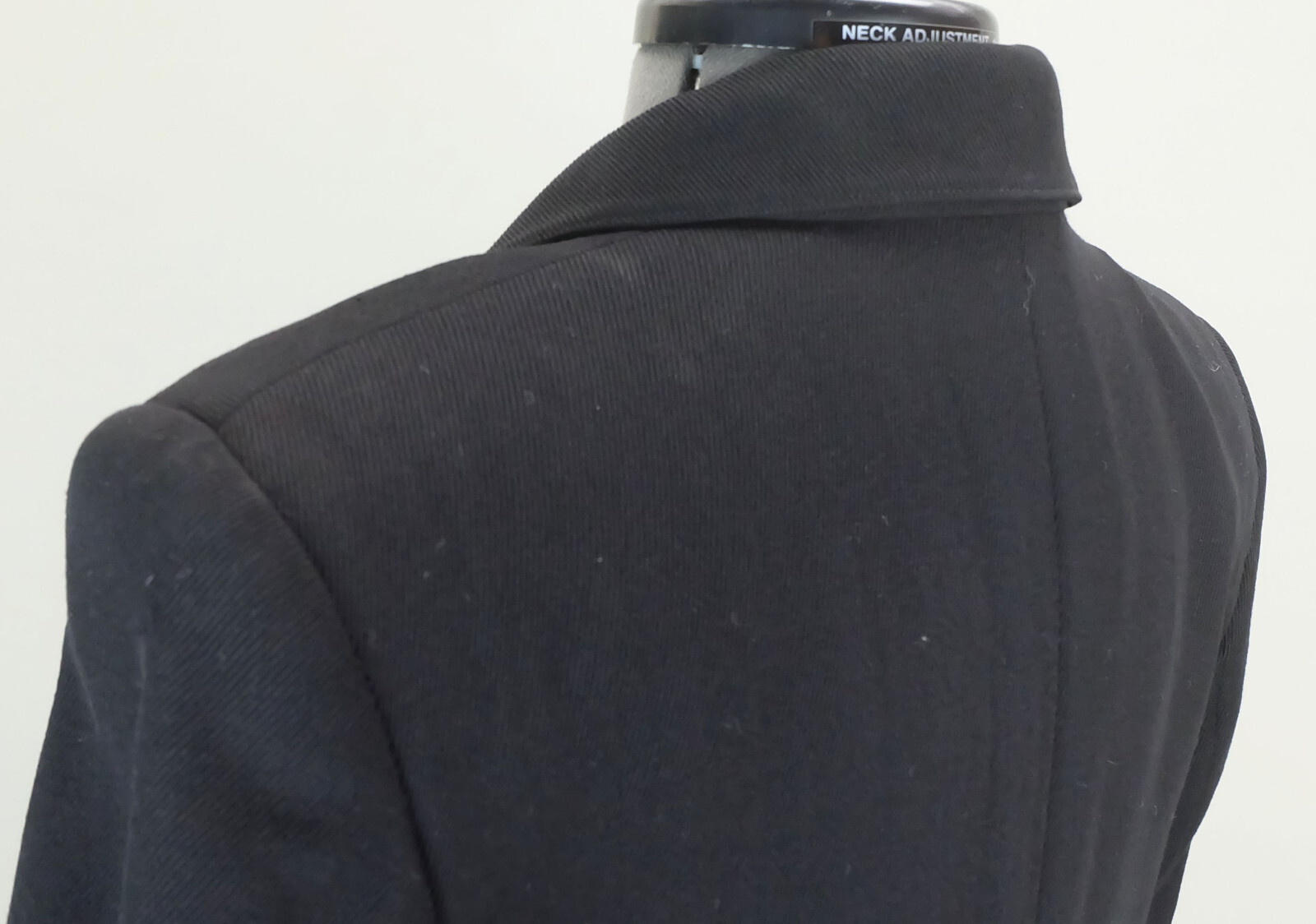 Extravagant long jacket blazer State of Claude Montana black size S 80s