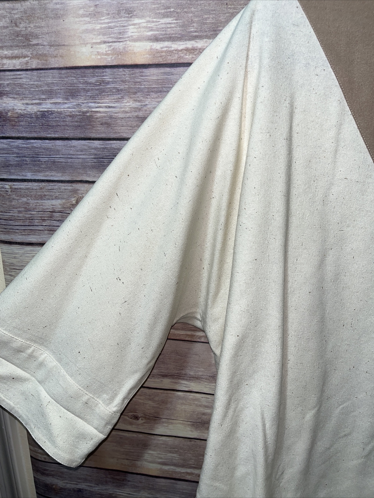 Vintage King James of California Lagenlook Drawstring 100% Silk Top Size 14