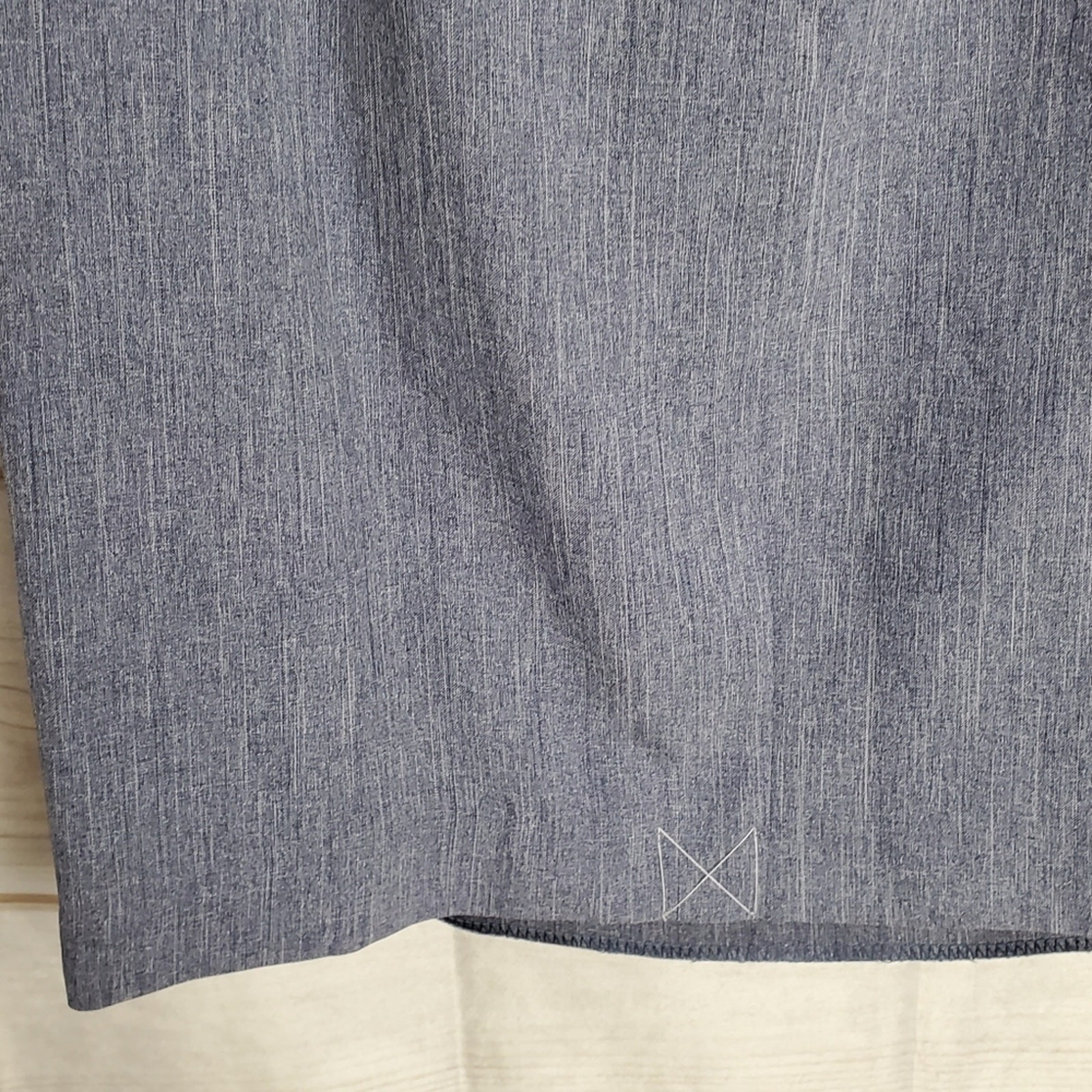 Vintage 90s Pencil Skirt Womens Size 14 Executive Collection Blue Career