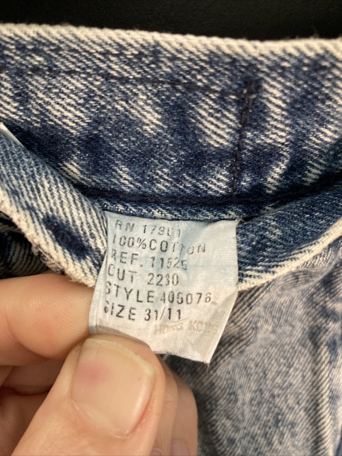 Vintage Rocky Mountain Jeans High Rise Size 30/11 Inseam 35 Denim Blue