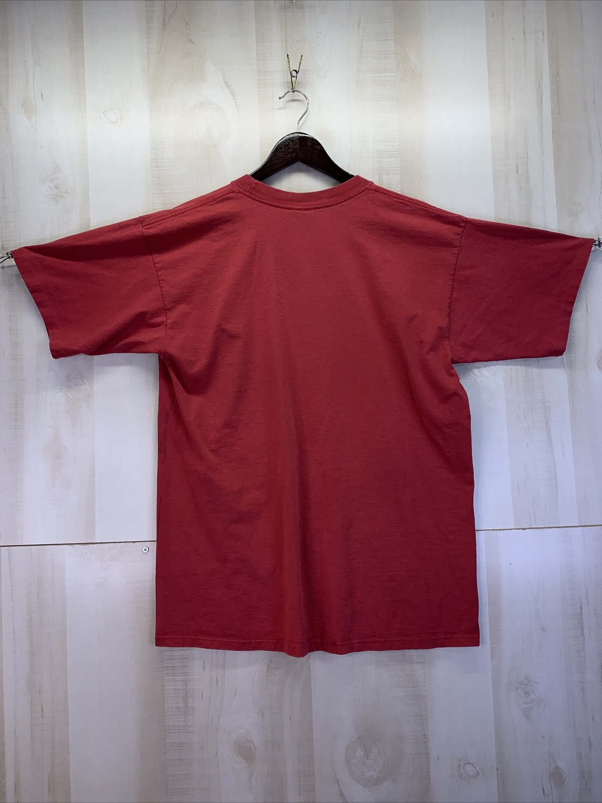 Vintage Single Stitch G Tees Apparel Bull Skull Aztec Red Graphic T Shirt XL
