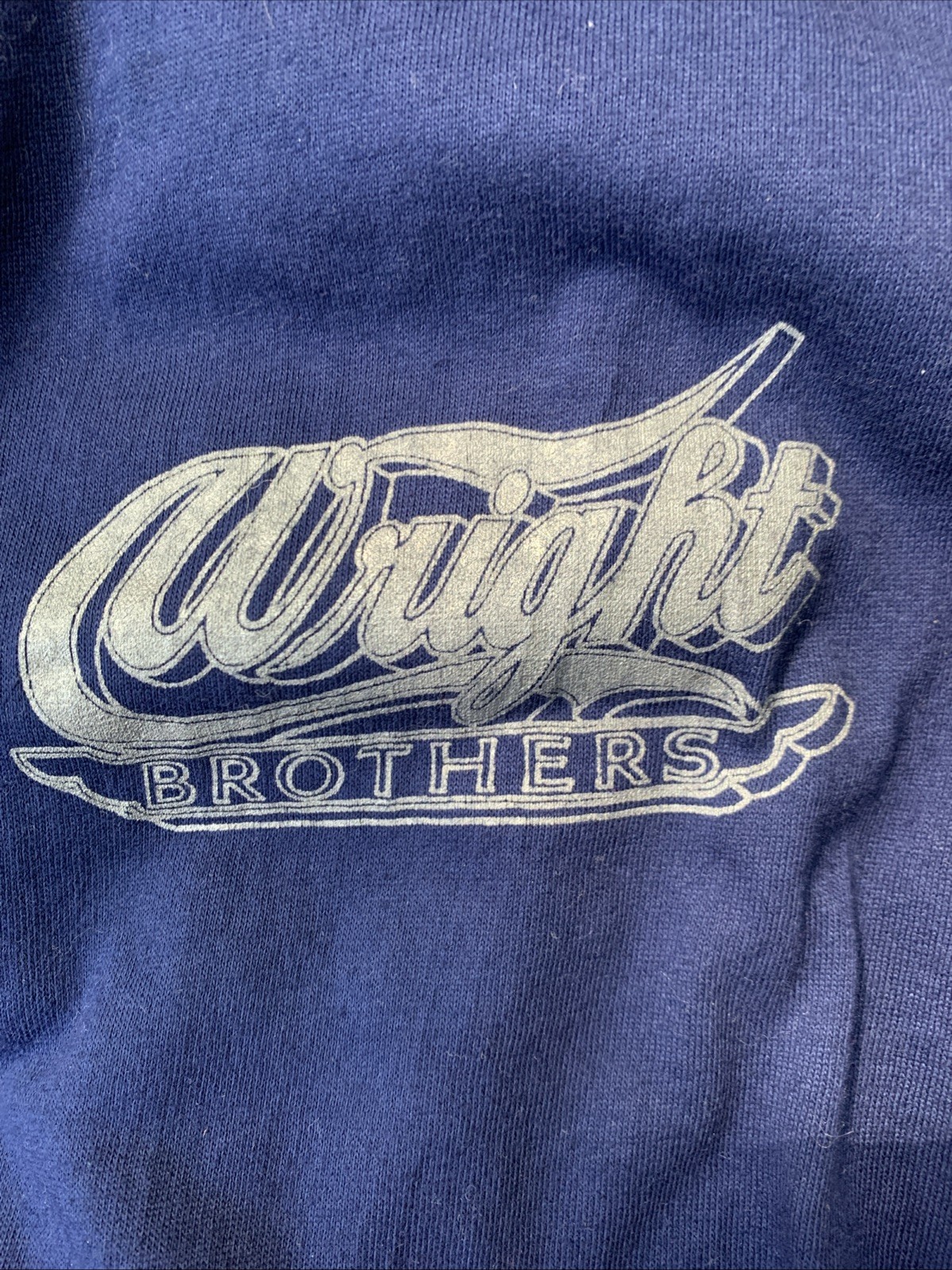 Vintage Wright Brothers French Lick Indiana Light Weight XL Hoodie USA Made