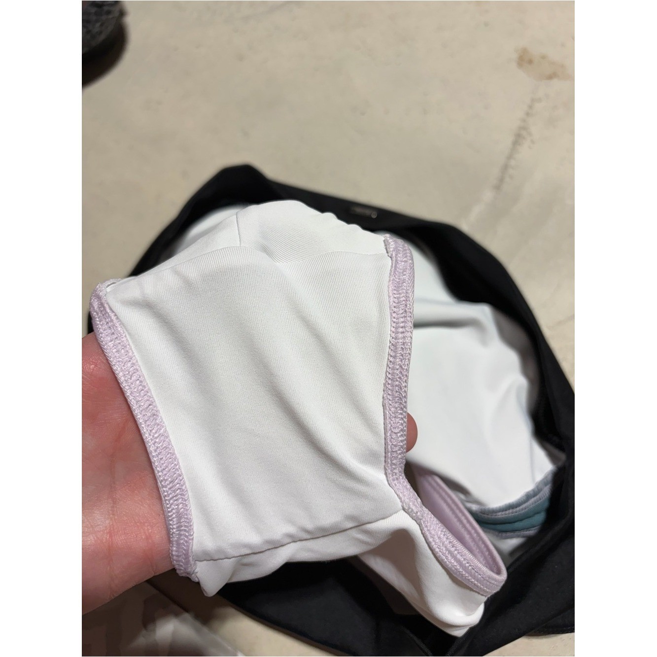 Victoria’s Secret pink Tie-Dye Swim shorties large