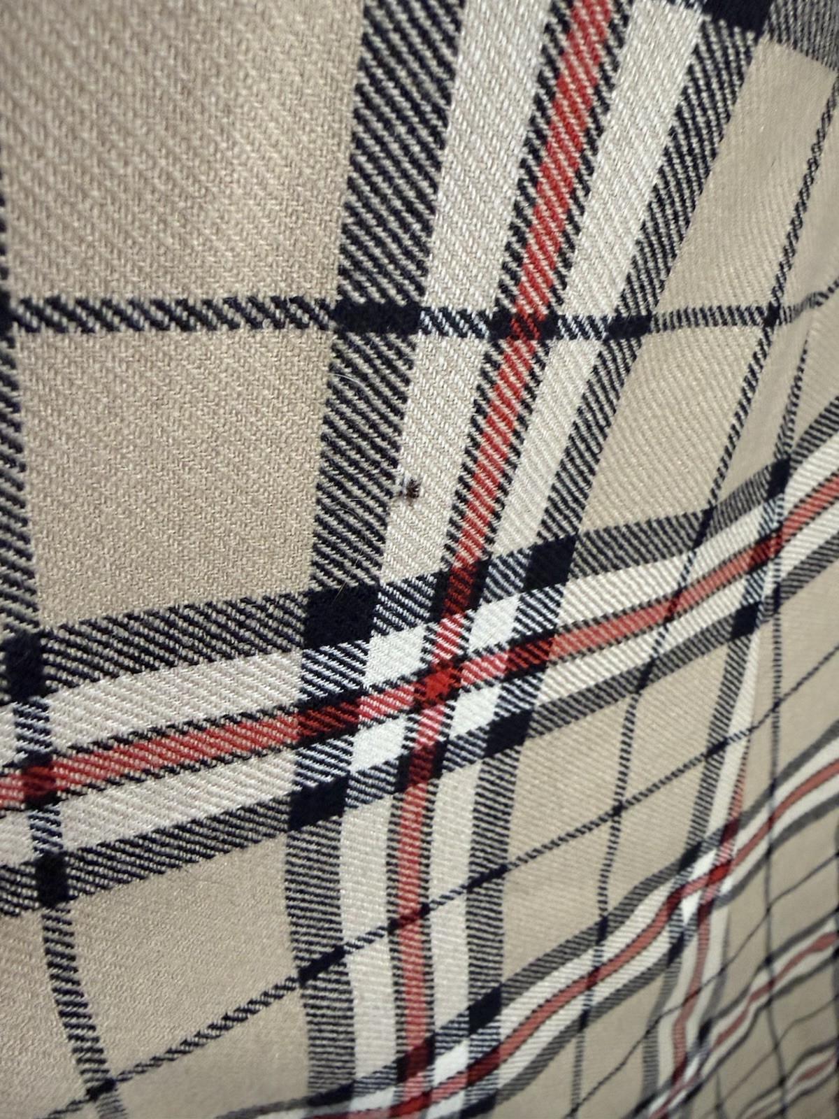 Vintage Women’s UK Made Nova Check Wool Cape Coat Skirt Suit UK14/US12
