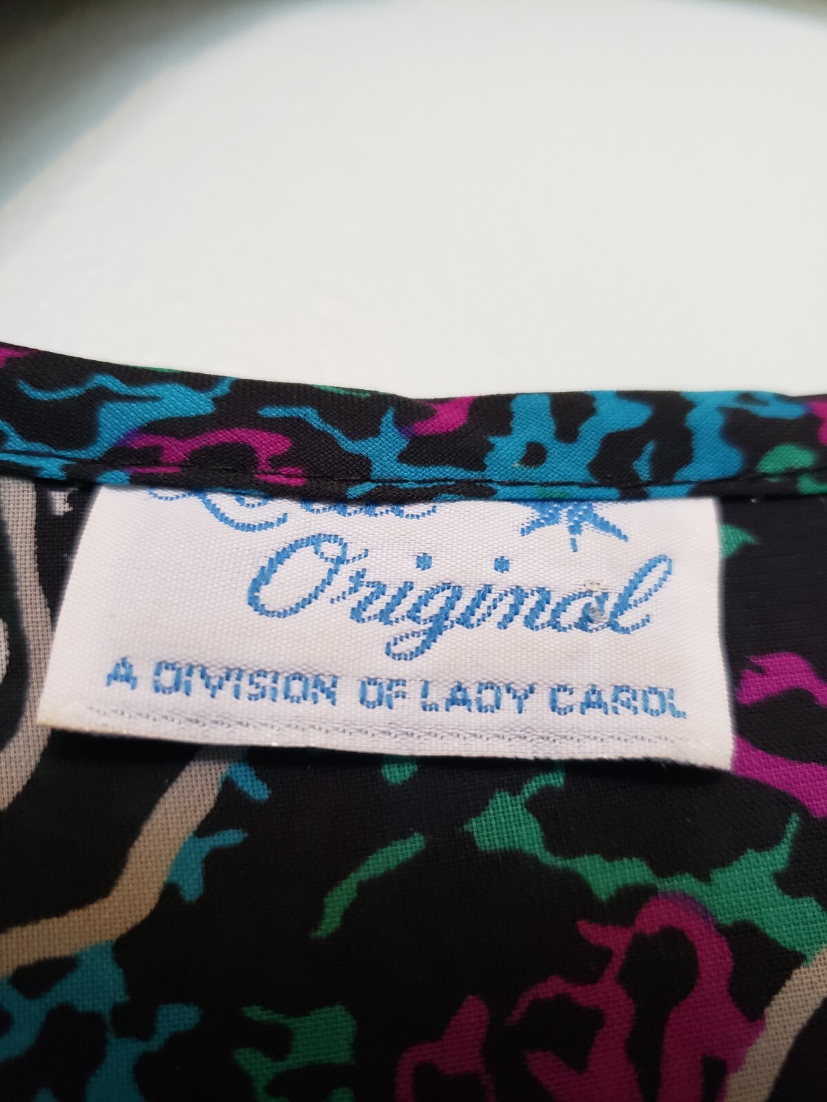 VTG Lorac Original Lady Carol Womens Midi Dress Floral Semi Sheer Ruffle V Neck