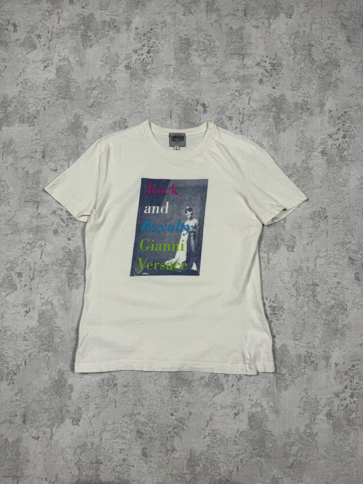 RARE Vintage Rock And Royalty Gianni Versace T-Shirt women’s SizeL