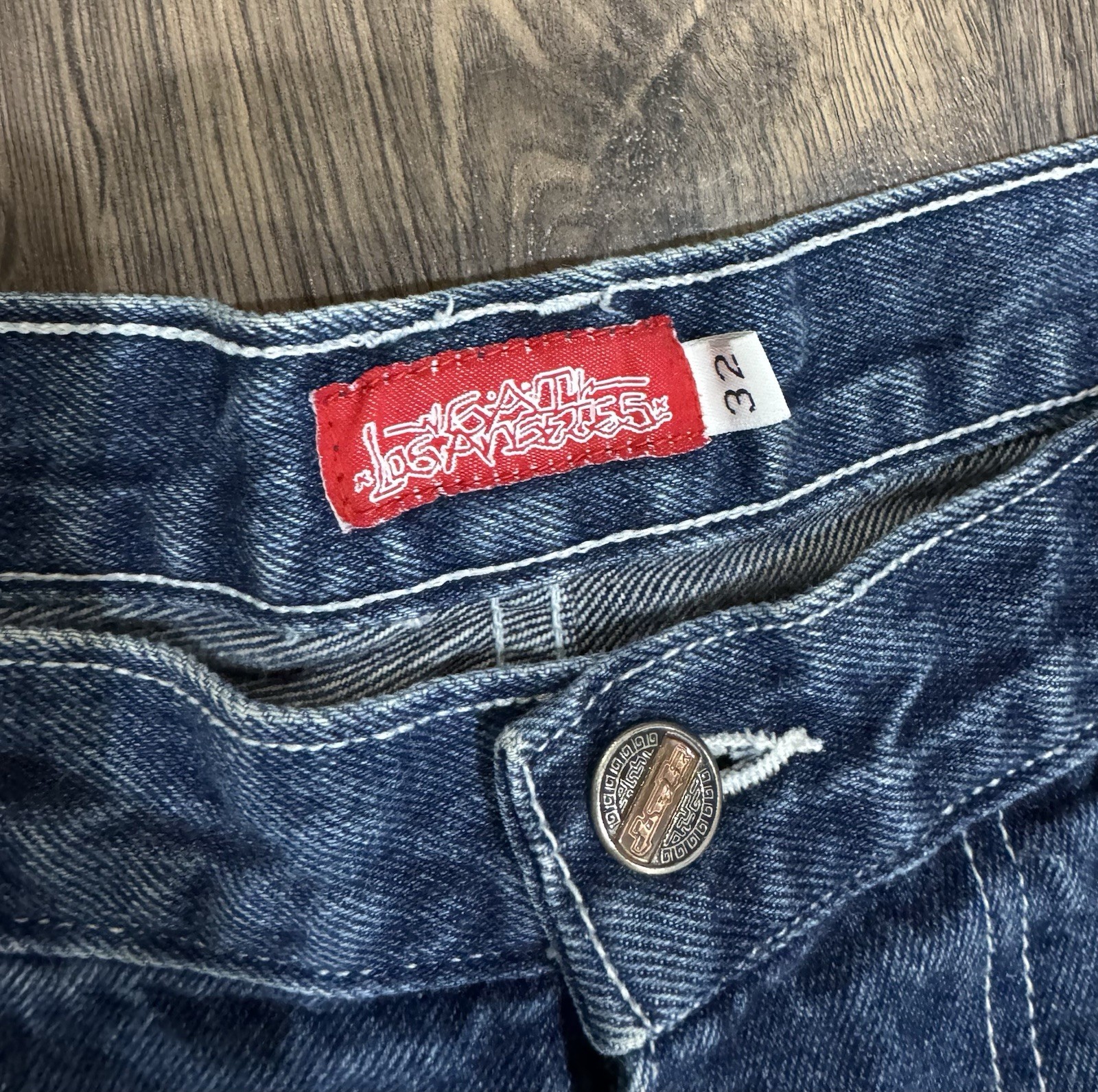 Vintage GAT Rave Jeans Gypsies & Thieves Wide Leg 90s Women’s Size 32