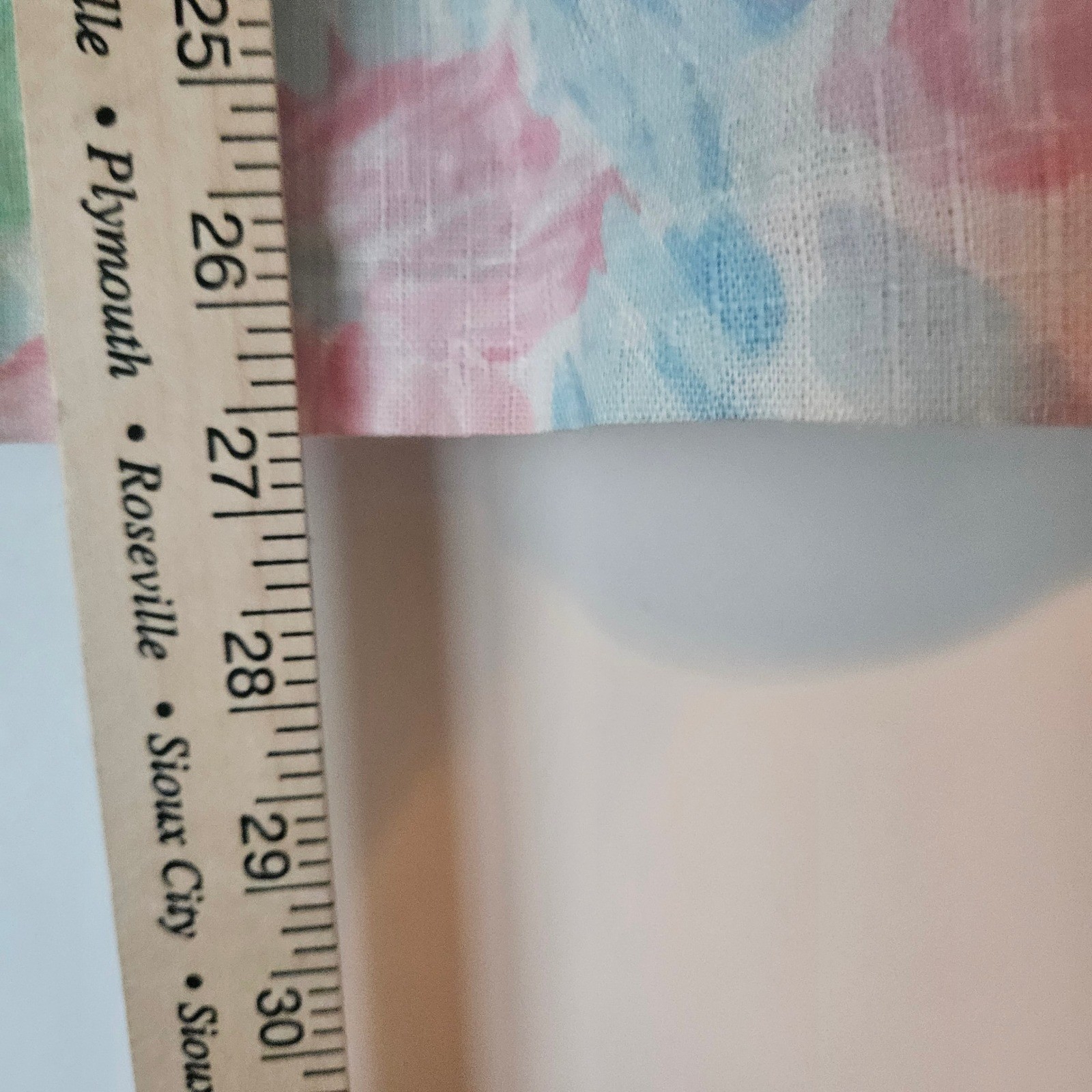 Vintage Toby Bentley Midi Skirt Size 17/18 Pastel Floral Pleated Easter Spring