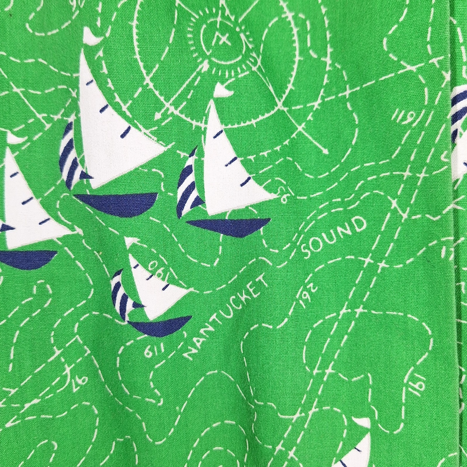 Vtg Lady Halrin Skirt Sz XS Sailboat, Joyce Top M Nautical Coastal Nantucket