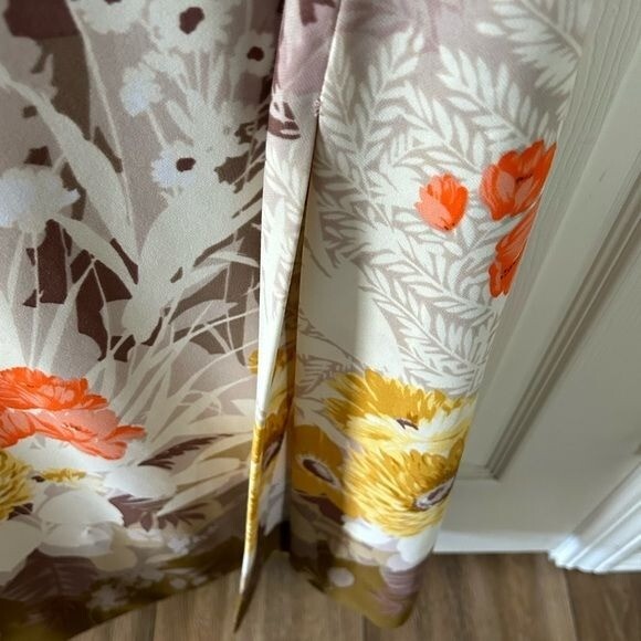Vintage Collector’s Item Leonard Sunshine Maxi Pink Floral Dress Dorothy Shoop