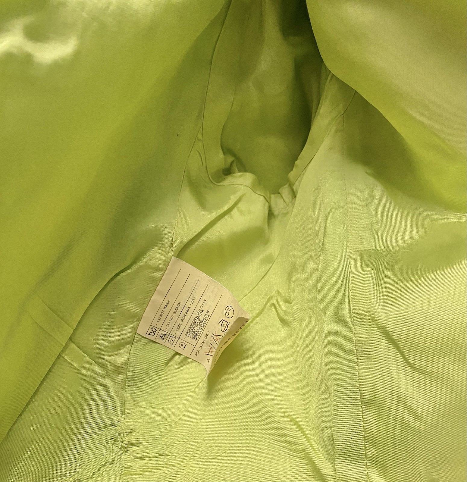 Vintage Valentino Miss V Green and Pink S/S Skirt Suit Cotton & Silk 42/8