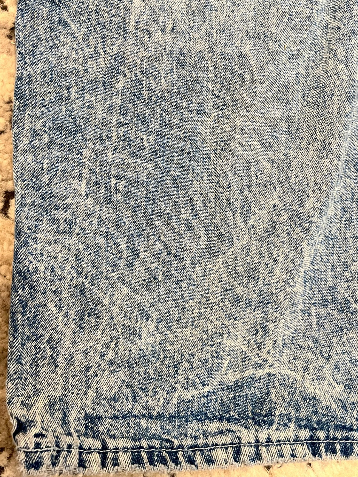Vtg OshKosh High Waist Jeans Women’s M Blue Paper Bag Stretch Acid Wash USA Made