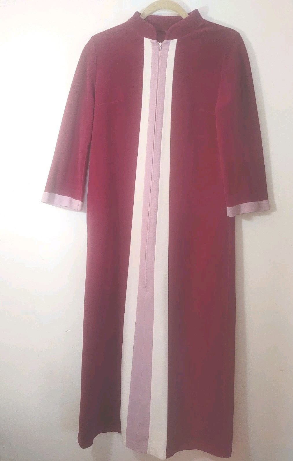 Vintage JC Penney 70s Loungewear Long Housecoat Robe Gown Mumu Retro Long (109)
