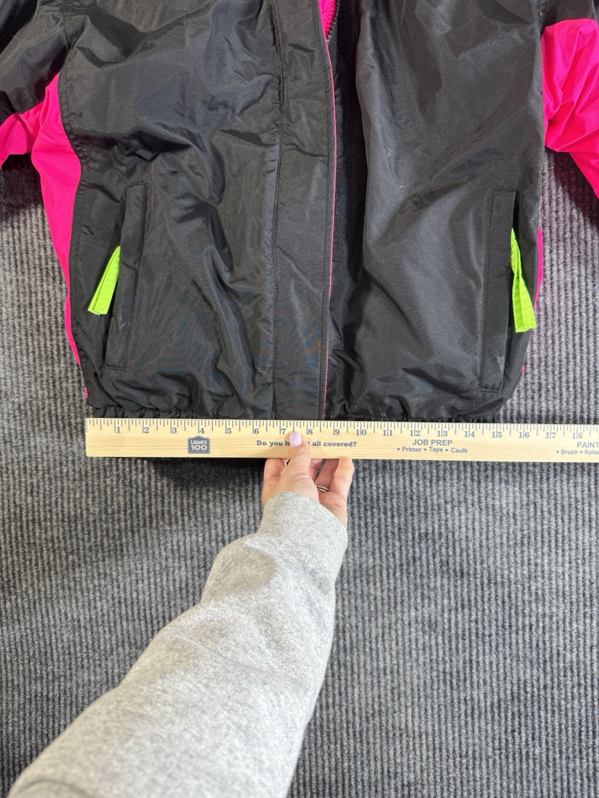 Columbia Sportswear Bugaboo Women’s Jacket S Vintage 1990s Black Pink Blue Neon