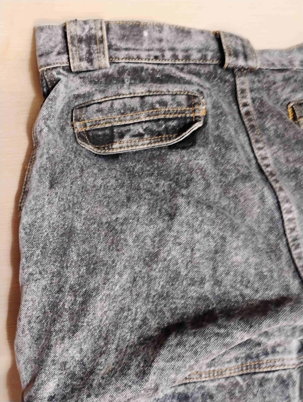 Vintage AJ’s Black Acid Wash Jeans Women’s 31 / 11 Long outer seam