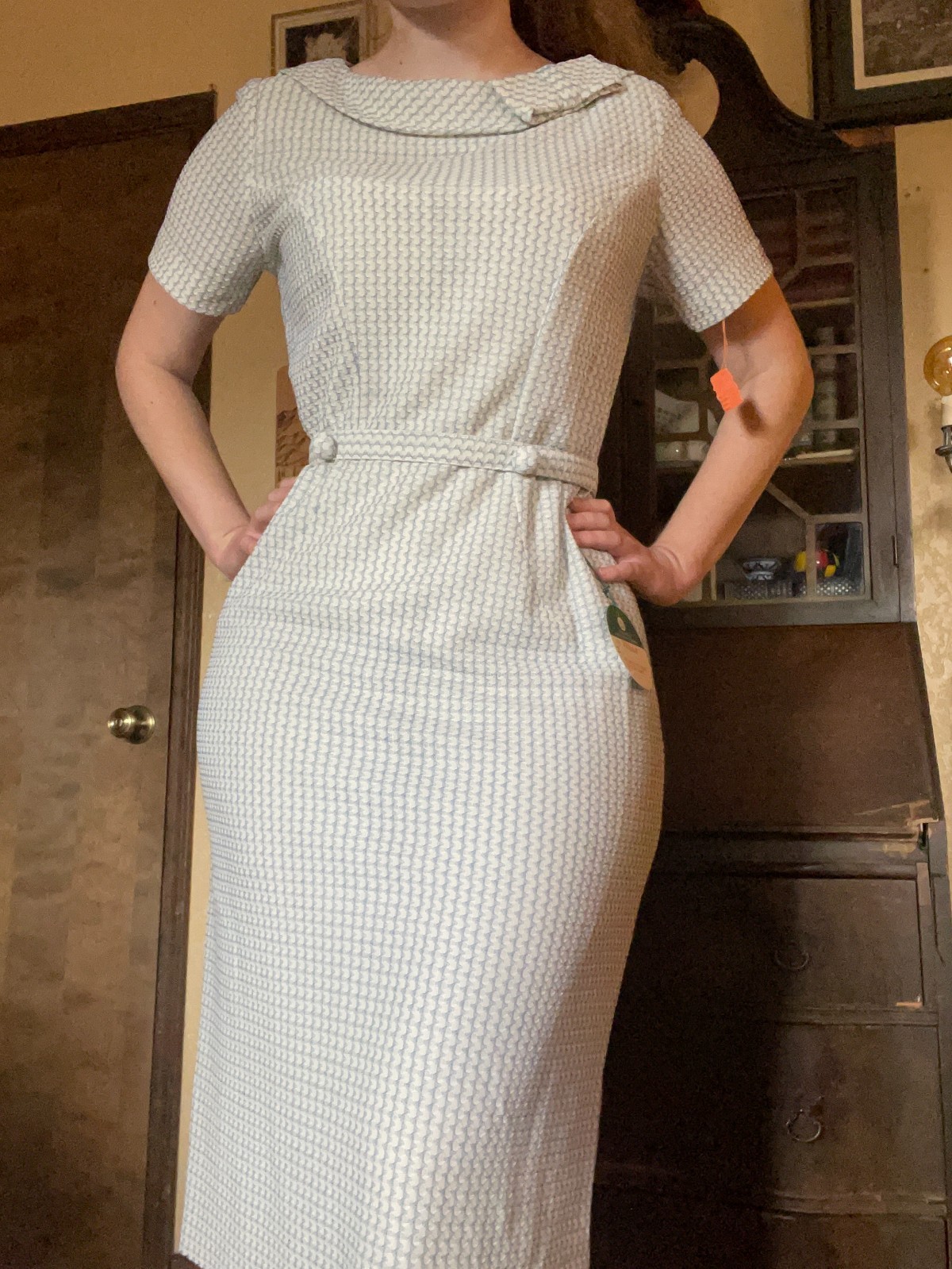 Elegant 1960s R&K Dress with Original tags in Great Condition – vintage