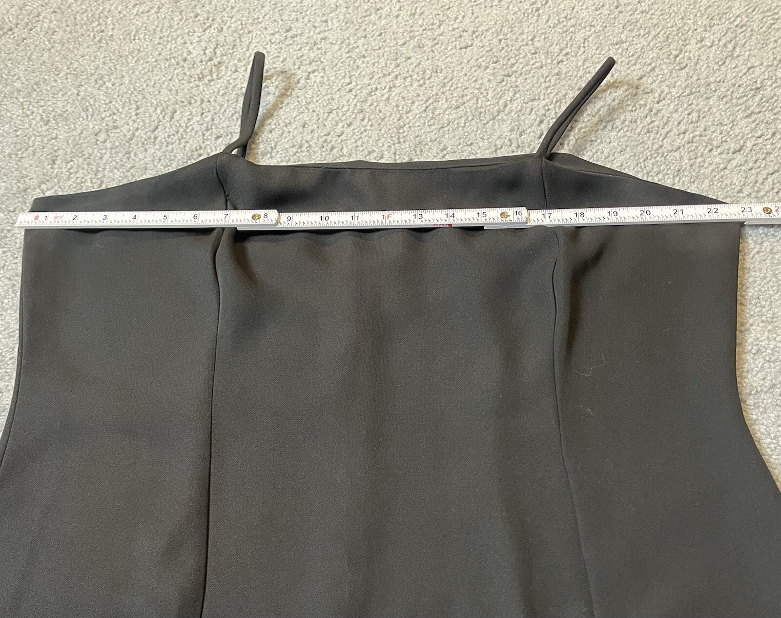 70s Formal Slip Midi Dress 2XL Black Eveningwear Whimsigoth Minimalist Cocktail