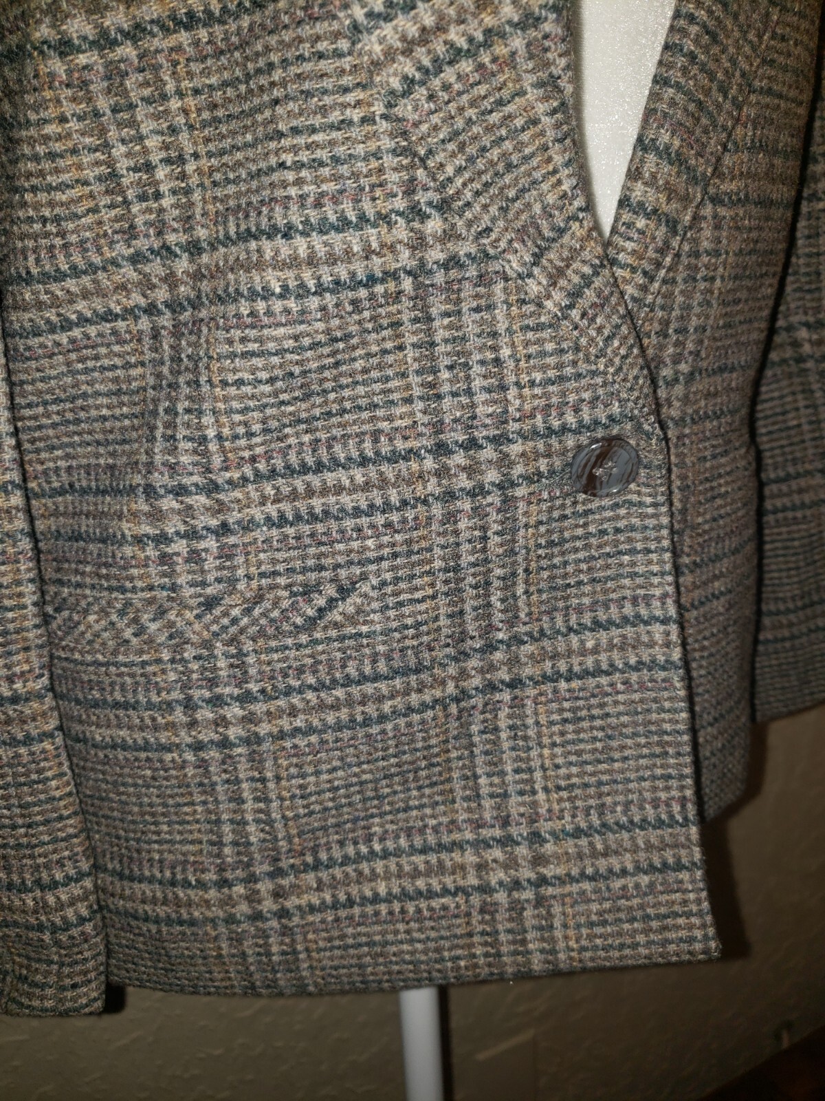 Vintage Casa De Lana Blazer 100% Wool