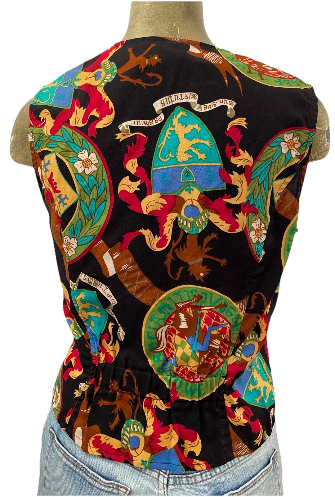 CAROL ANDERSON Collection VINTAGE 80s VEST Size Medium