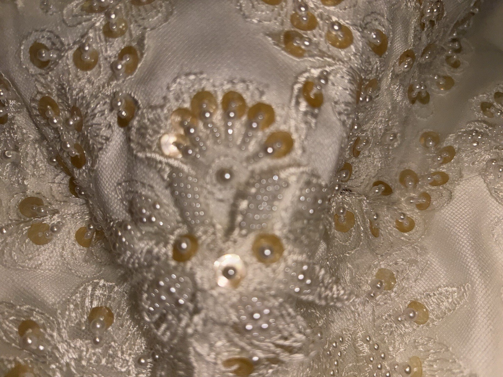 Classy And Classic, Deneki’s, Beaded Lace And Train
